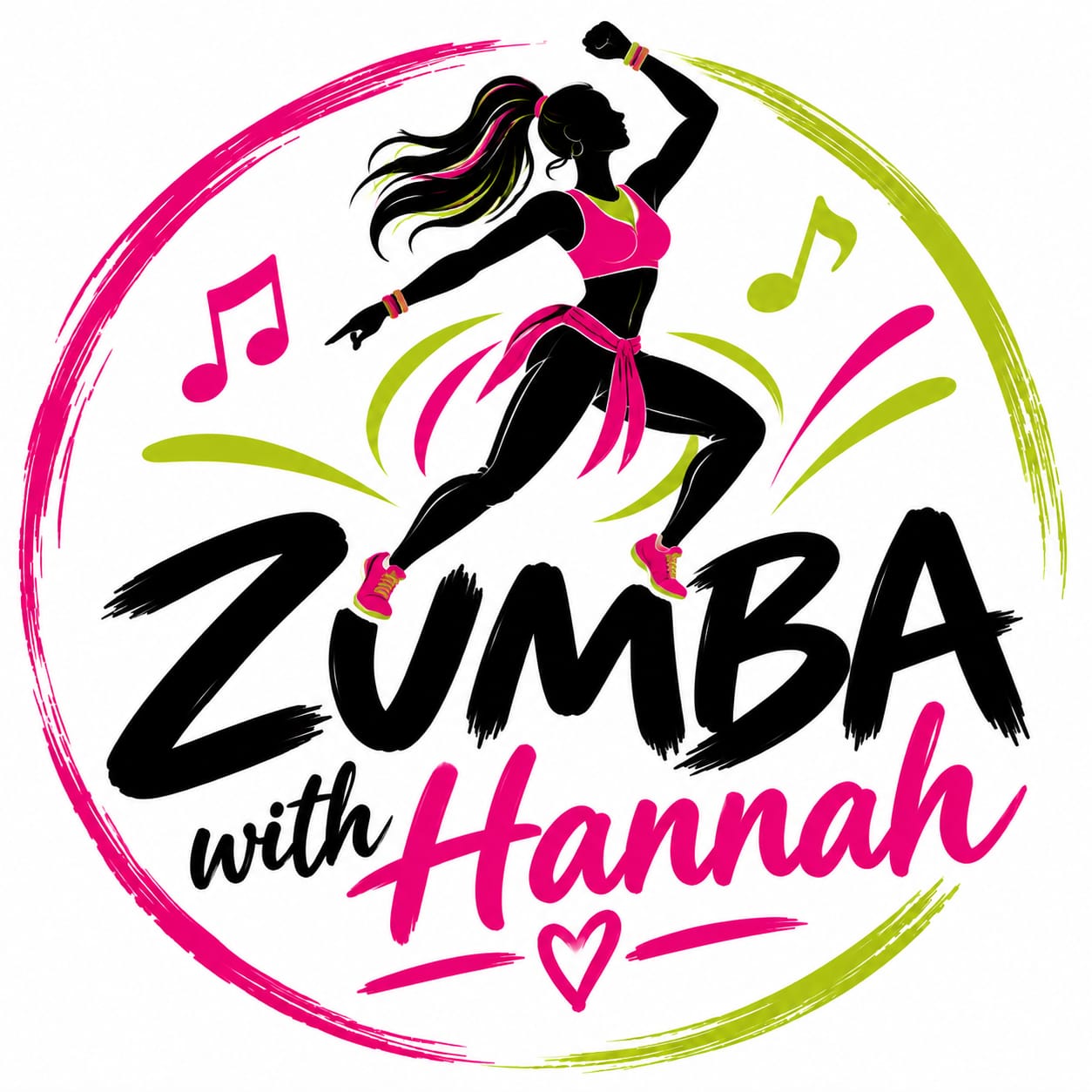 Zumba with Hannah logo
